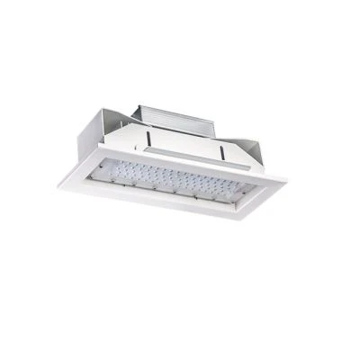 IP66 پنروک 7 سال وارنٹی ریٹروف 40w 60w 80w قیادت گیس سٹیشن کینیپی لائٹ